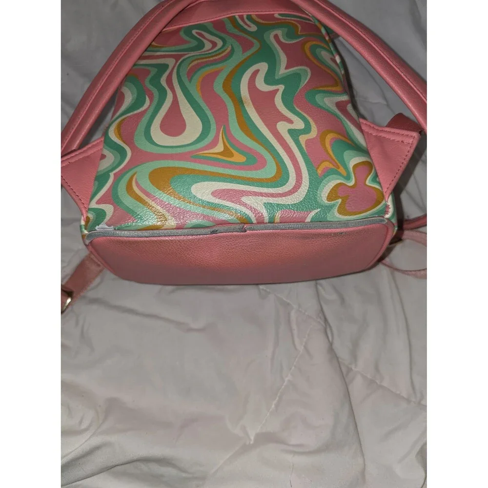Loungefly Disney Mickey Minnie mouse tie dye swirl mini backpack bookbag bag!